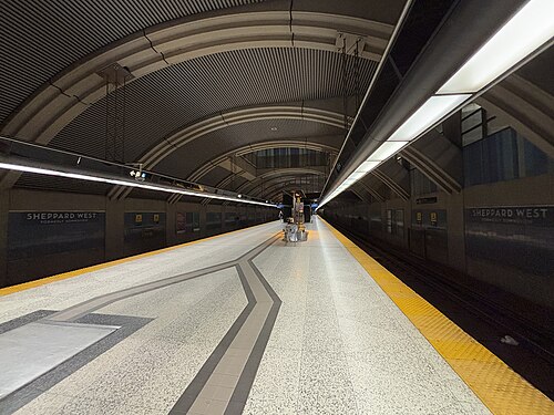 Sheppard West station